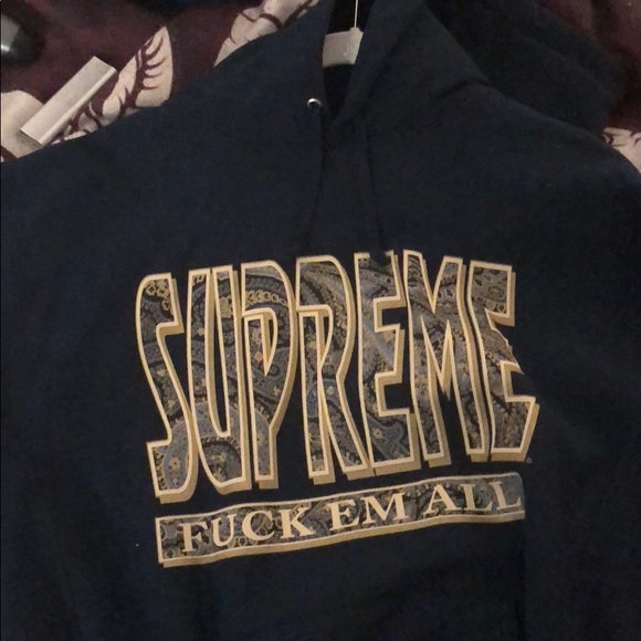 Supreme f rm all hoody